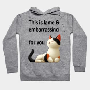 Judgemental Kitty Hoodie